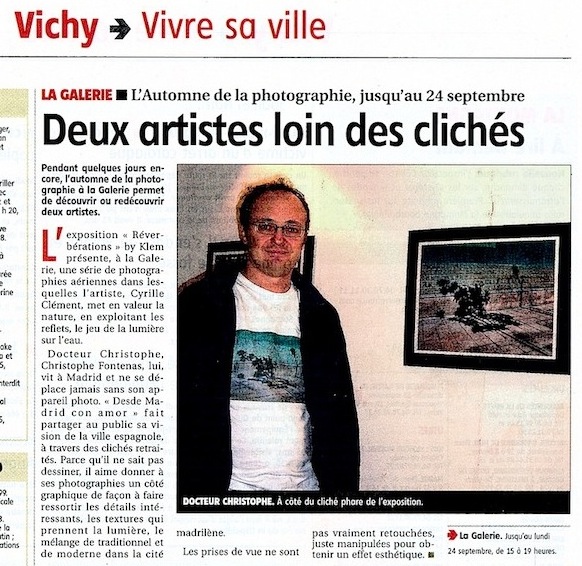 September 2012 exhibition article