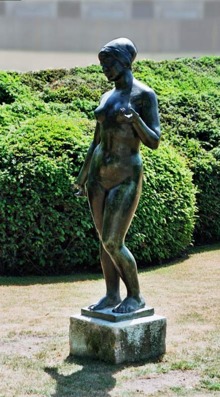 Una escultura de Maillol.